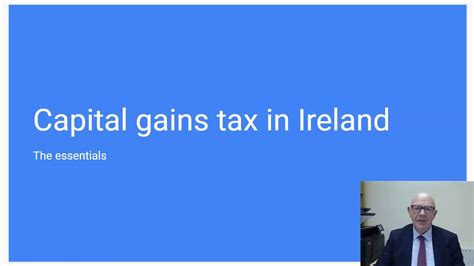 capital gains tax ireland